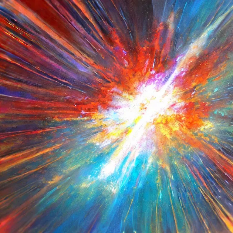 Digital art generated by stable diffusion.